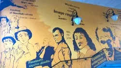 اللوحة الجدارية المخصصة للودفيك زامنهوف