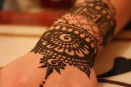 Mehendi Masala - coloración de la piel con henna
