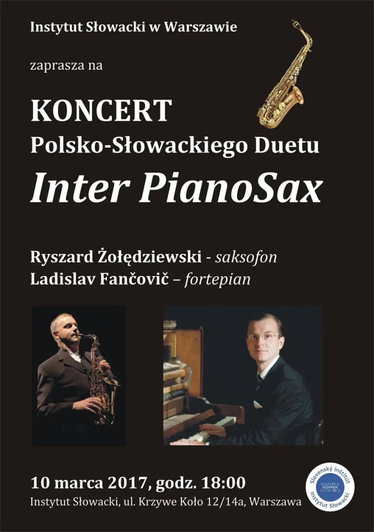 Koncert jazzowy - 'Inter PianoSax'