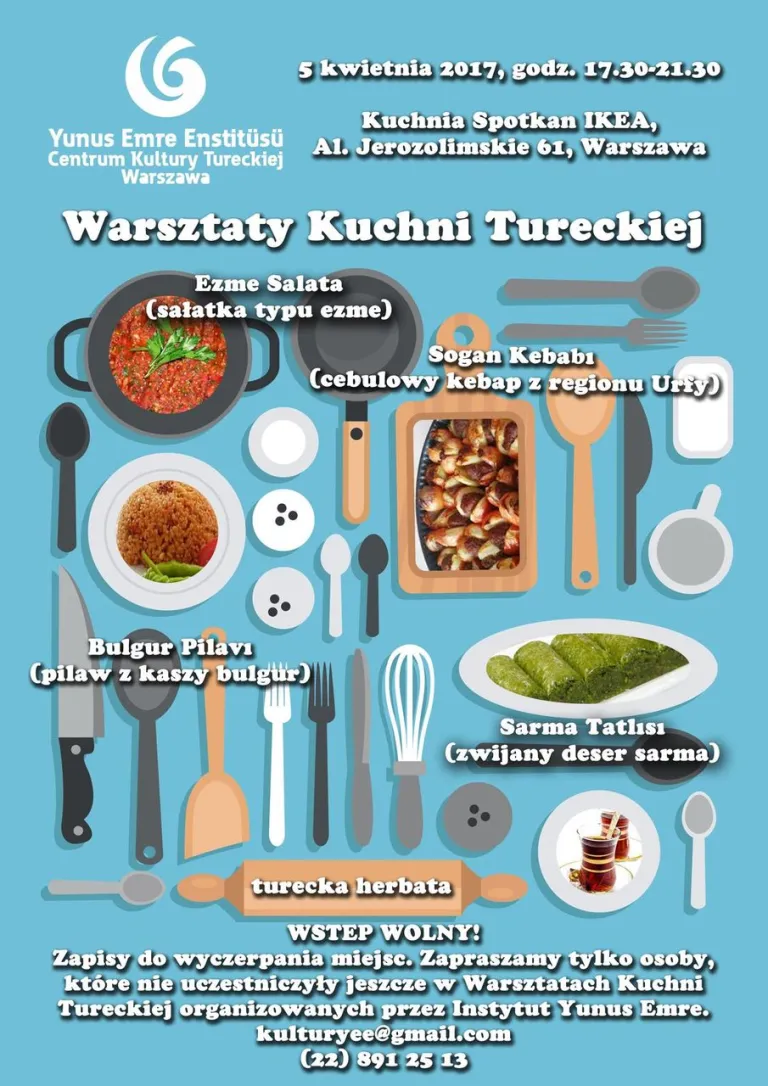 Warsztaty Kuchni Tureckiej