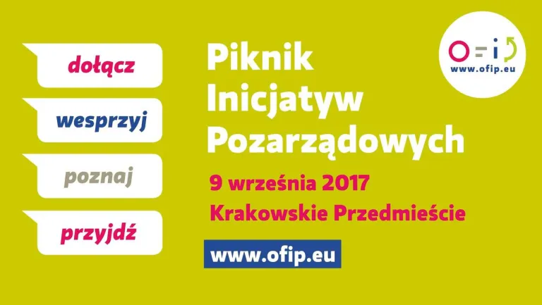 Piknik Inicjatyw Pozarządowych w Warszawie