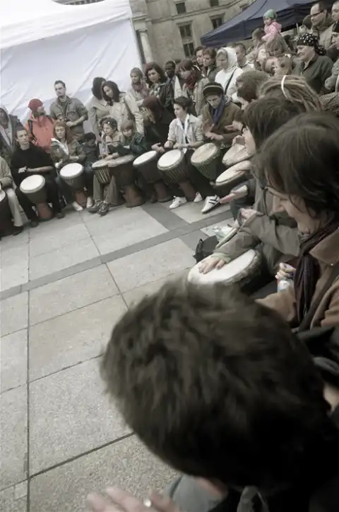 Rozpoczęcie warsztatów djembe