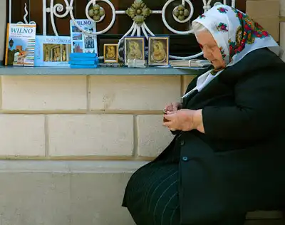 Litwińska babuszka od najmłodszych lat handel miała we krwi...