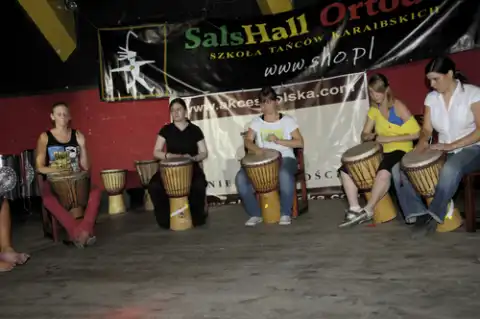 Pokaz warsztatów djembe