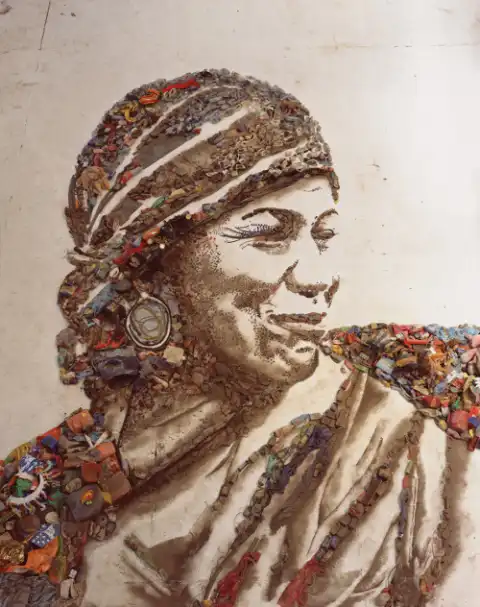 Śmietnisko: Magna, Autor: Vik Muniz, dzięki uprzejmości Vik Muniz Studio