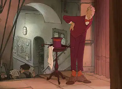 Iluzjonista, reż. Sylvain Chomet