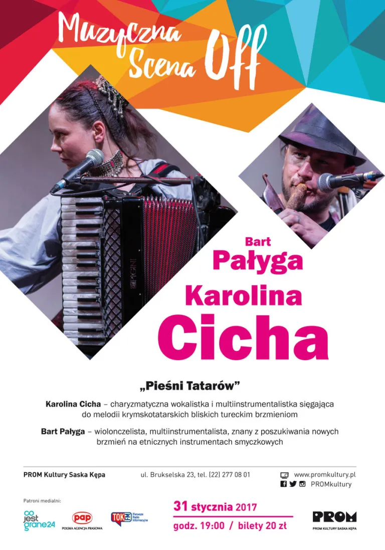  Muzyczna Scena Off: Karolina Cicha i Bart Pałyga 'Pieśni Tatarów'