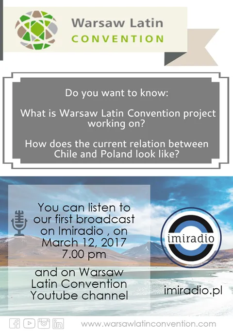 Programa especial: Warsaw Latin Convention en IMI Radio! 
