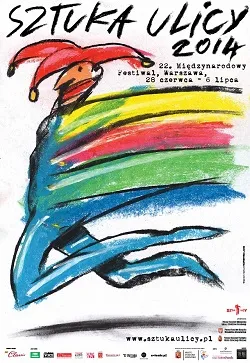 plakat Sztuka Ulicy 2014