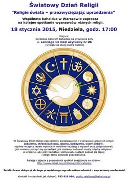 zaproszenie na spotkanie międzyreligijne