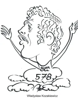 na rys. Władysław Kozakiewicz