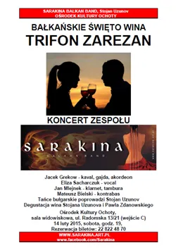 Plakat koncertu