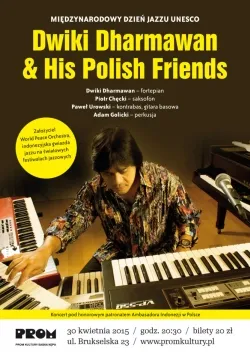 plakat promujący koncert