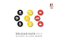 Dni Belgijskie w Warszawie