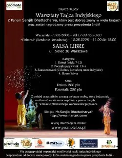 Indian dance workshops with Sanjib Bhattacharya