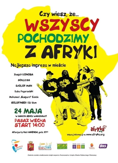 We all come from Africa! - Polish celebrations of African Day in Warsaw