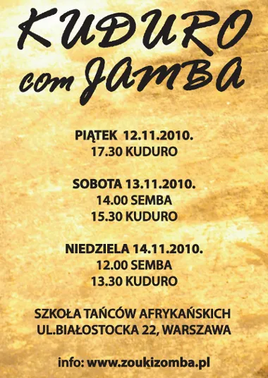 Kuduro com Jamba