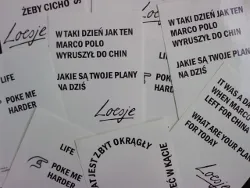 Loesje's November Workshops in Café Wiatraki