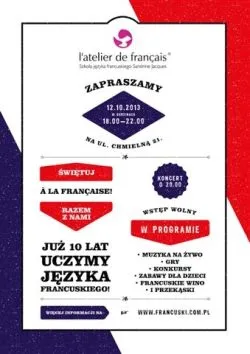 plakat promujący koncert