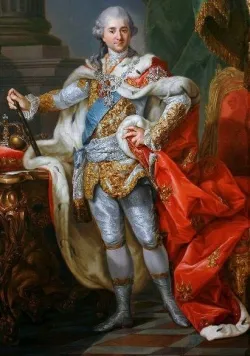 Stanisław August Poniatowski - portret w stroju koronacyjnym
